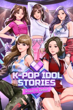 Cover zu K-POP IDOL STORIES - ROAD TO DEBUT